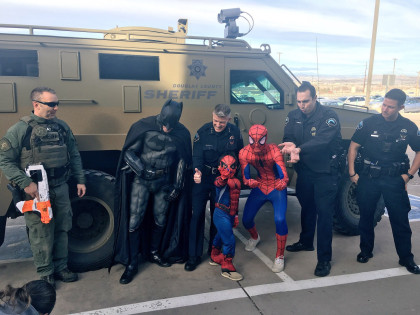 spider man 5 Year Old Is Superhero For A Day Thanks To High School Students