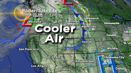 dave satellite radar 3 Latest Forecast: A Little Relief From The Heat Coming