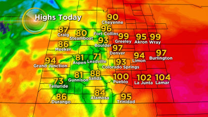 observed highs today nutu Latest Forecast: A Little Relief From The Heat Coming