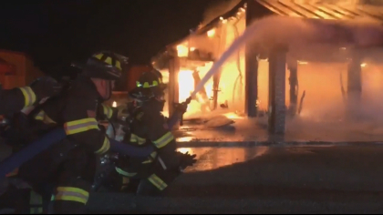 federal belleview bldg fire 6vo frame 120 Abandoned Building Destroyed In Fire Seen As Health Hazard