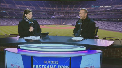 rockies female play by play 10pkg frame 480 Cavnar Makes Her Story During Rockies Play By Play