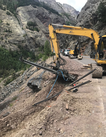 hwy550 recon 2 cdot CDOT Fixing Million Dollar Highway After Flash Flood