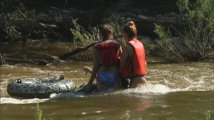 Crews Practice Water Rescue In Rushing Waters Of Clear Creek