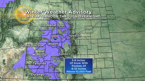 14 Latest Forecast: Finally, First Widespread Mountain Snow Since Christmas