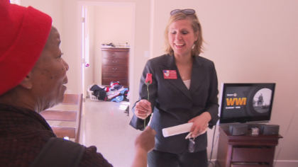 caphill homeless housing 5pkg transfer frame 3471 Flower Lady Lands On Her Feet At Apartment Complex For Homeless