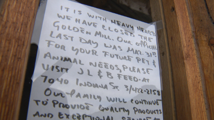 animal shelter donation 10pkg frame 962 Girls Collect Donations To Help Feed Dogs, Cats At Animal Shelter