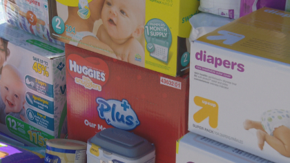 builders essentials drive frame 445 HomeAid Colorado Collects Baby Supplies