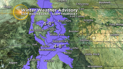 3 Latest Forecast: Storm In California Heading For Colorado Next