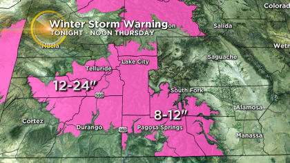 11 Latest Forecast: Storm In California Heading For Colorado Next
