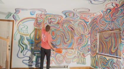 funkhouse 10pkg transfer frame 692 Man Transforms Home Into Art Exhibit To Highlight Housing Problem