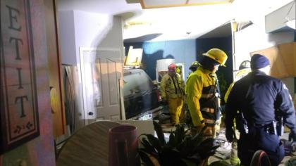 crash What If? Mom And Daughter Escape Harm As SUV Crashes Into Their House