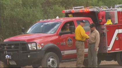 spring fire 530vo transfer frame 413 More Firefighters Arrive To Tackle Spring Fire