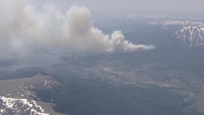 buffalo mountain fire 22 Officials Credit Fuel Breaks In Buffalo Fire; Evacuations Still In Place