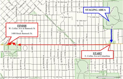 mlk marade denver route Organizers Prepare For MLK Marade As Bitter Cold Enters