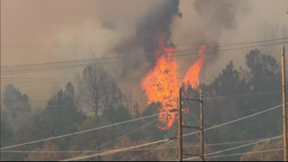 lake christine fire 10pkg transfer frame 120 Everybody Has To Be Proactive: Residents Watch Lake Christine Fire Grow