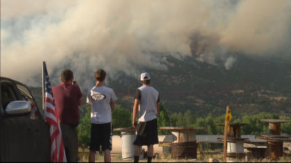 lake christine fire 10pkg transfer frame 210 Everybody Has To Be Proactive: Residents Watch Lake Christine Fire Grow