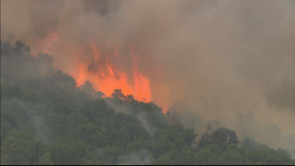 lake christine fire 10pkg transfer frame 270 Everybody Has To Be Proactive: Residents Watch Lake Christine Fire Grow