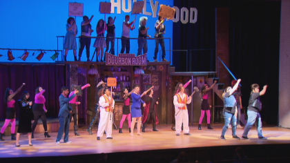 north hs rock of ages 6pkg frame 717 Schools Need Musicals: Rival Schools Team Up On Stage