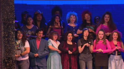 north hs rock of ages 6pkg frame 866 Schools Need Musicals: Rival Schools Team Up On Stage