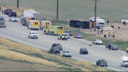 school bus rollover State Troopers: Truck Driver Fell Asleep Before Crashing Into School Bus