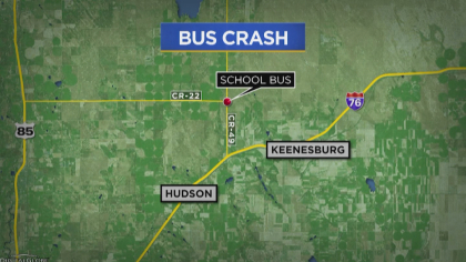 school bus wreck 6map frame 938 State Troopers: Truck Driver Fell Asleep Before Crashing Into School Bus