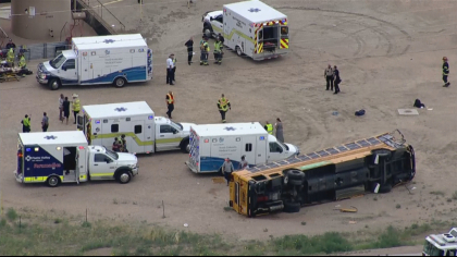 school bus crash 2 State Troopers: Truck Driver Fell Asleep Before Crashing Into School Bus