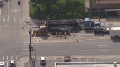 colorado water main break 5vo frame 0 Water Main Break Repairs Expected To Be Complete By Friday Morning