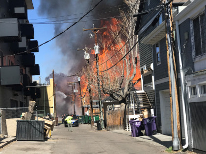 fire close I Probably Looked Insane: Woman Sprints Toward Blaze To Save Kitten