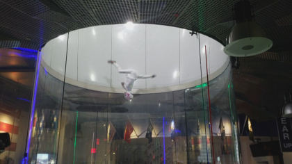 sydney flies pkg copy 01 transfer frame 405 World Skydiving Champion From Colorado Takes Flight With CBS4