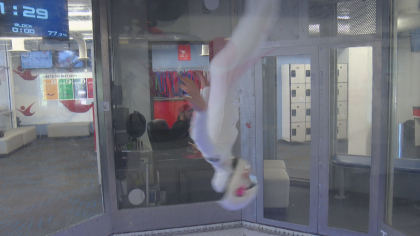sydney flies pkg copy 01 transfer frame 270 World Skydiving Champion From Colorado Takes Flight With CBS4