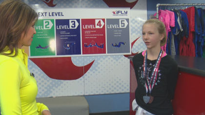 sydney flies pkg copy 01 transfer frame 2037 World Skydiving Champion From Colorado Takes Flight With CBS4