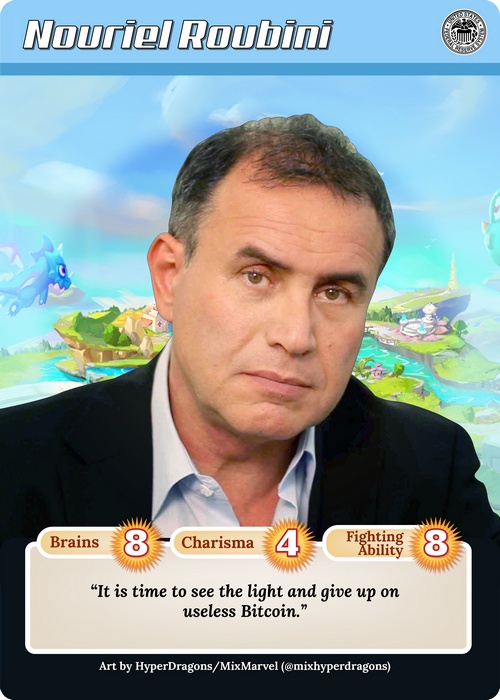 A Psychic Visit with Nouriel Roubini, The Mother and Father of All Crypto Skeptics