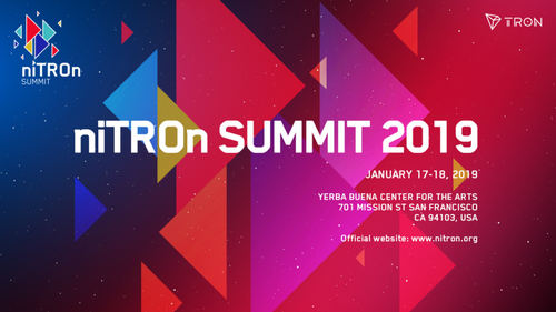 All Eyes, on Tron’s (TRX), 2 Day NiTRON Summit, in San Francisco that Starts Today