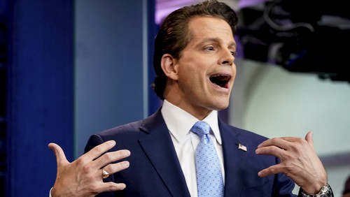 Anthony Scaramucci has 60,000 words to say about his 10 days as Donald Trump’s spokesman