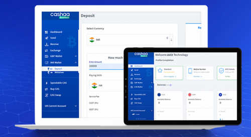 Banking Platform Cashaa Sees Indian Trading Volume Soar, Adding 5 More Cryptocurrencies