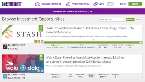 BnkToTheFuture Plans US$33M ICO for New Crypto Token Secondary Market