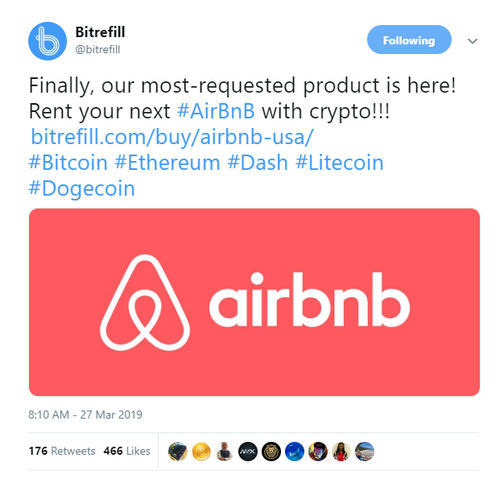 Book your room with TRX and other crypto