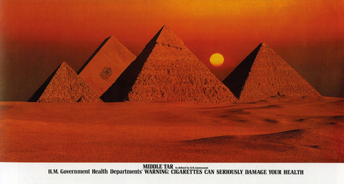 Benson & Hedges “Pyramid” (1977) and “Iguana” (1978)