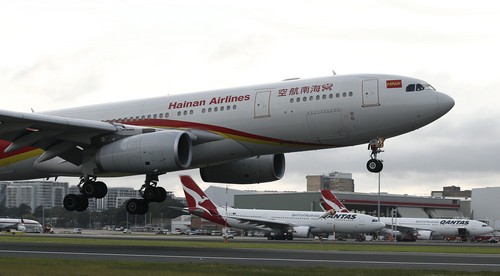 China has flown its first flight to the US powered partly by used cooking oil