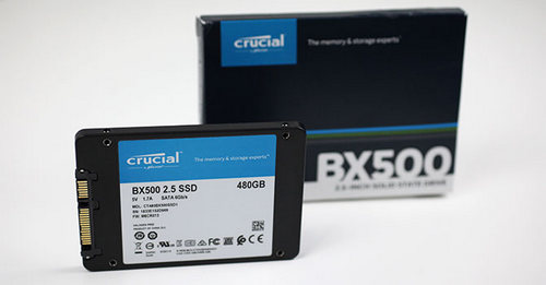 Crucial BX500 480 GB Review