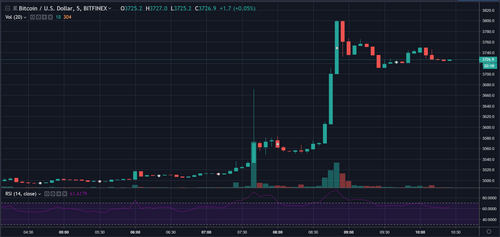 Crypto Bulls Rear Their Heads, Bitcoin Surges 8%