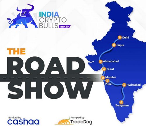 Crypto Bulls Roadshow Coming to Over 15 Indian Cities - With Government Participation
