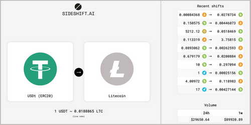 Crypto Swapping App Sideshift AI Drops Access Code Requirement