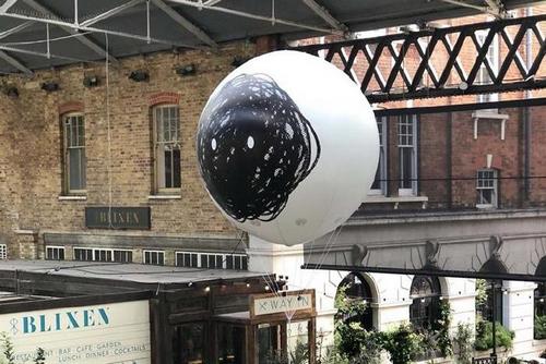 Dot: represents how a child with retinoblastoma experiences the world