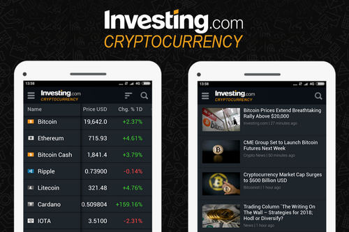 Investing.com Launches Cryptocurrency App Amid Strong Demand