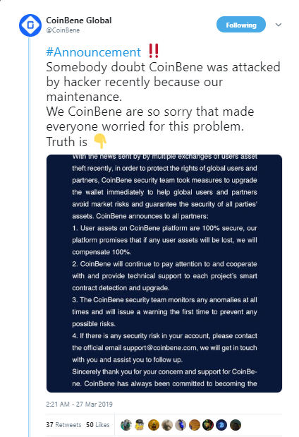 Maintenance Is Regular, No Hack Ever Took Place