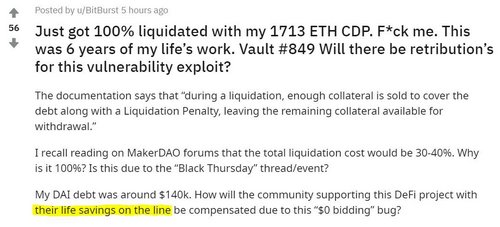ETH Price Strains Defi Collateral Loans as 'Black Swan' Event Strikes Makerdao