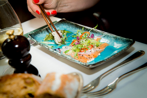 Out to Lunch with David Emin and Camilla Harrisson