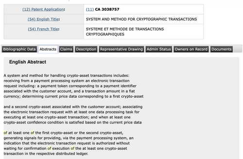 Royal Bank of Canada Patents Point to Crypto Exchange Launch