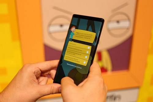 Samsung uses Family Guy AR experience to showcase connected home tech
